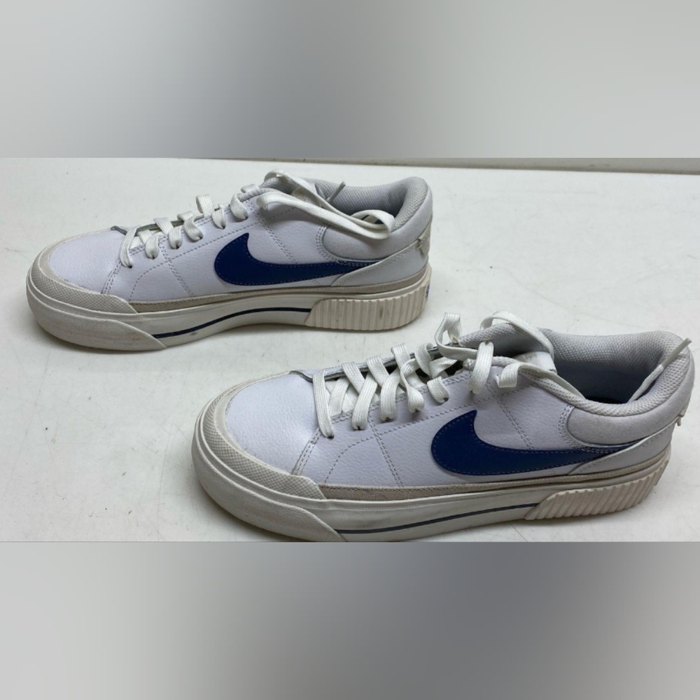 Nike Court Legacy Lift White Diffused Blue Sneakers Size 9 NWOT MSRP $94.99 - Picture 5 of 10